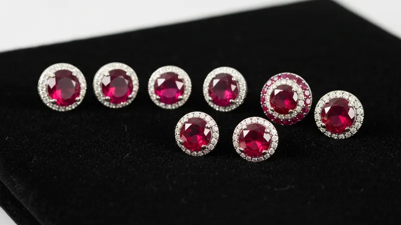 Montures boucles d'oreilles rubis : quel modèle choisir ?